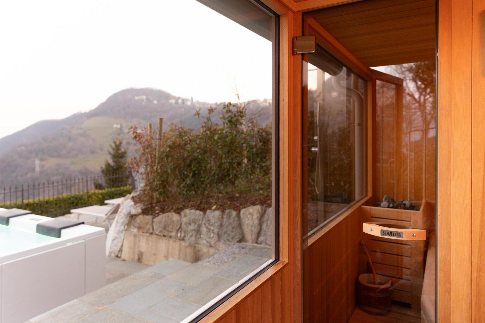Ca' Baetti L'Antico Borgo Bed & Breakfast Roncola Bagian luar foto